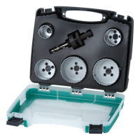 Wolfcraft Bimetalen gatenzaag-inzetstuk-set | "Sanitair" | Ø25-83mm | 6-delig | 1 set - 5422000