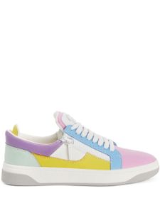 Giuseppe Zanotti baskets GZ94 à design colour block - Multicolore