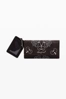 Grote portemonnee met studs - BROWN - U