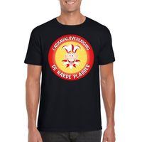 Carnavalsvereniging De Harde Plasser Brabant heren t-shirt zwart - thumbnail