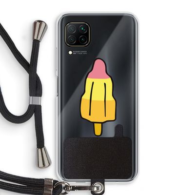 Raketijsje: Huawei P40 Lite Transparant Hoesje met koord