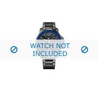 Horlogeband Tommy Hilfiger TH-229-1-34-2006 / TH679001298 / 1791008 Staal Zwart 22mm - thumbnail