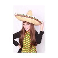 Sombrero verkleed hoed Cancun de luxe 55 cm - thumbnail