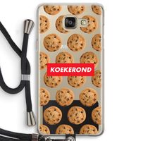 Koekerond: Samsung Galaxy A5 (2016) Transparant Hoesje met koord