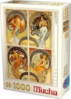 Alphonse Mucha Puzzel 1000 Stukjes