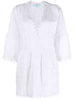 Melissa Odabash robe Victoria en broderie anglaise - Blanc - thumbnail