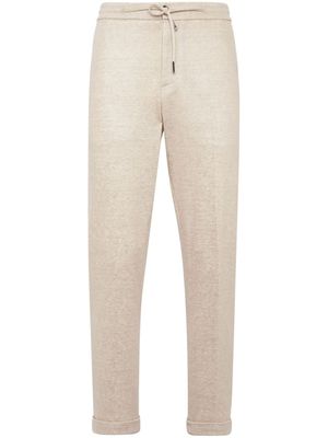 Billionaire pantalon de jogging à logo brodé - Tons neutres