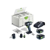Festool TXS 12 2,5-Set Accu Schroefboormachine 12V 2.5Ah in Systainer - 576874