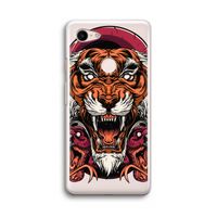 Tiger and Rattlesnakes: Google Pixel 3 Transparant Hoesje