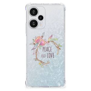 Xiaomi Poco F5 Stevig Bumper Hoesje Boho Text