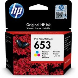 HP 653 Origineel Cyaan, Magenta, Geel 1 stuk(s)