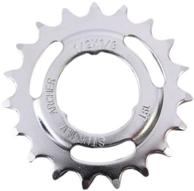 Tandwiel Sturmey Archer 19T - 1/8" doorgezet - chroom