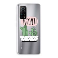 I love cacti: Xiaomi Mi 10T 5G Transparant Hoesje