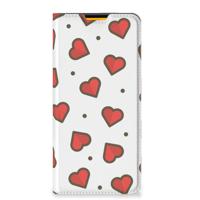 Samsung Galaxy M52 | Hoesje met Magneet | Hearts