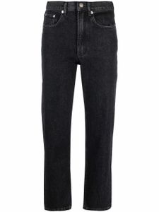 A.P.C. jean droit à taille mi-haute - Noir