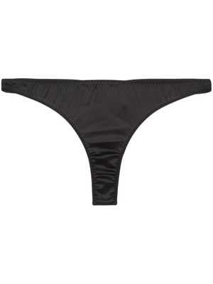 Fleur Du Mal string Luxe - Noir