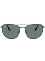 Ray-Ban lunettes de soleil Chromance à monture carrée - Gris