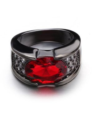 gepersonaliseerd Robijn Diamant Ring gepersonaliseerd Robijn Diamant Ring