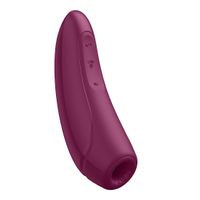 Satisfyer - Curvy 1+ Air Pulse Stimulator + Vibration - Rose Red