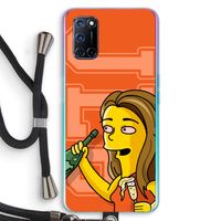 Jamie Lee Simpson: Oppo A72 Transparant Hoesje met koord
