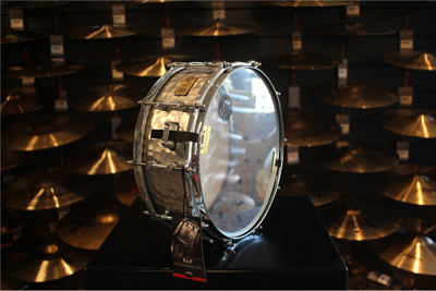 Tama S.L.P. Snare, Vintage Hammered Steel