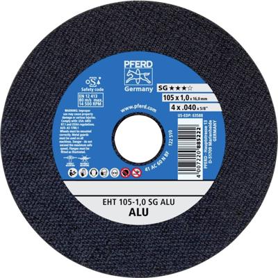 PFERD TOOLS EHT 105-1,0 SG ALU 61339430 Doorslijpschijf recht 105 mm 25 stuk(s) Aluminium, Non-ferrometaal