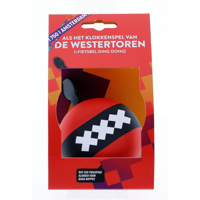 Amsterdam 750 fietsbel klokkenspel van de Westertoren Amsterdam 750 fietsbel klokkenspel van de Westertoren