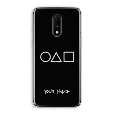 Squid Game: OnePlus 7 Transparant Hoesje