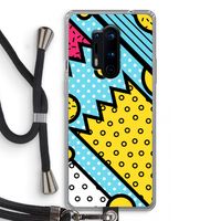 Pop Art #1: OnePlus 8 Pro Transparant Hoesje met koord