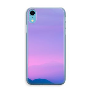 Sunset pastel: iPhone XR Transparant Hoesje