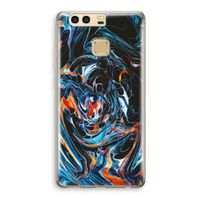 Black Unicorn: Huawei P9 Transparant Hoesje