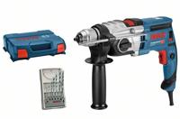 Bosch blauw gsb 20-2 klopboormachine | 850w + 7 x-pro line cyl-1 boren - 060117b401
