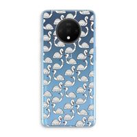 Zwanen: OnePlus 7T Transparant Hoesje