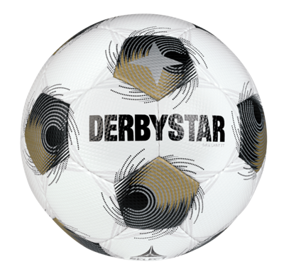 Derbystar Voetbal Brillant TT Wit Goud Zilver V25 1453
