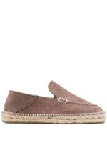 Manebi espadrilles en daim - Marron