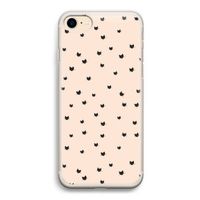 Kleine kattenkopjes: iPhone 7 Transparant Hoesje