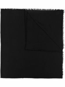 Moschino écharpe à bords francs - Noir