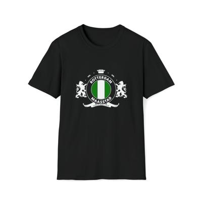 T-shirt regular - Het wapen van Rotterdam - logo voor groot
