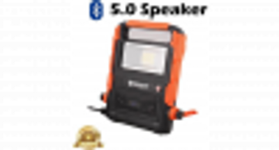 Werckmann Professionele Bouwlamp - werklamp Bluetooth met speaker