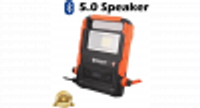Werckmann Professionele Bouwlamp - werklamp Bluetooth met speaker