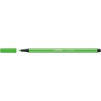 Viltstift stabilo pen 68/033 m neon groen | 10 stuks