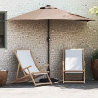 Tuinparasol Taupe 294 x 150 x 224 cm Stof