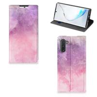 Bookcase Samsung Galaxy Note 10 Pink Purple Paint Bookcase Samsung Galaxy Note 10 Pink Purple Paint