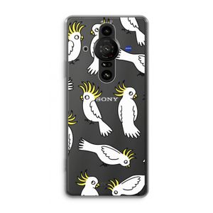 Papegaai: Sony Xperia Pro-I Transparant Hoesje