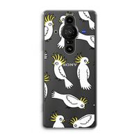 Papegaai: Sony Xperia Pro-I Transparant Hoesje