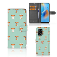 OPPO A74 4G Telefoonhoesje met Pasjes Pups