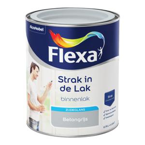 Flexa Strak in de Lak Binnenlak Zijdeglans - Betongrijs