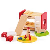 Hape poppenhuis kinderkamer