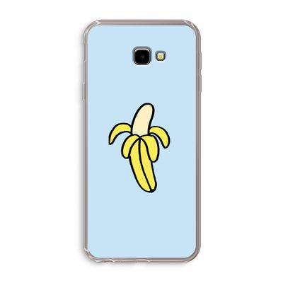 Banana: Samsung Galaxy J4 Plus Transparant Hoesje