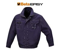 Beta BetaWORK Werkjas, T/C twill, 245 g/m2, blauw 7849BL XXL - 078490105